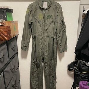 Green Flight Suit